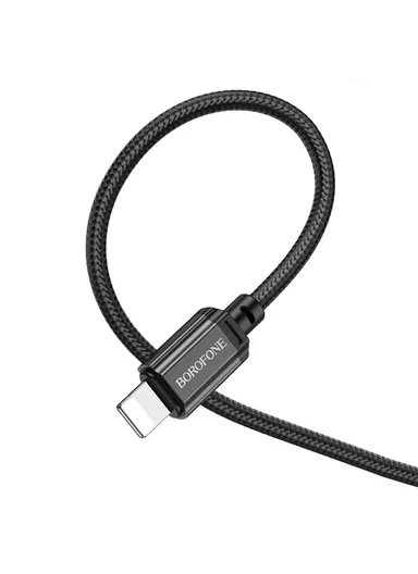 2.4 USB to Lightning Cable BX87 - black