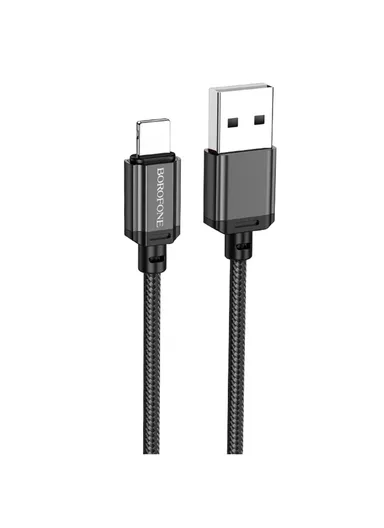 2.4 USB to Lightning Cable BX87 - black