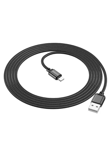 2.4 USB to Lightning Cable BX87 - black