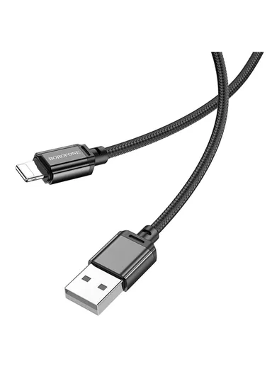 2.4 USB to Lightning Cable BX87 - black