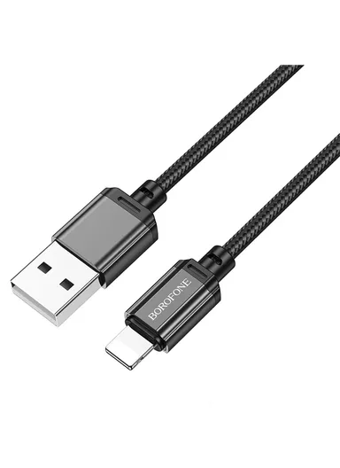 2.4 USB to Lightning Cable BX87 - black