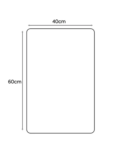 60x40cm Floral Pattern Bathroom Mat With Soft Microfiber Feel - Grey