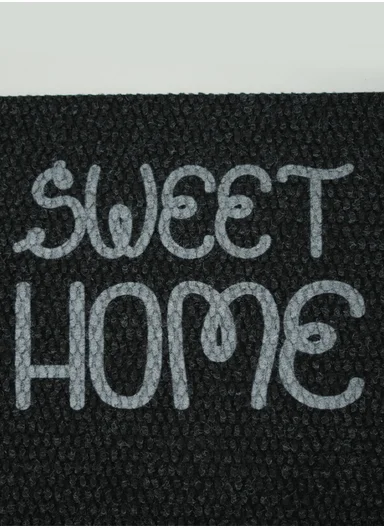 50x80cm Rubber Door Mat Dustproof Non-slip Home, Hotel, Entrance Mat Floor Carpet - Black