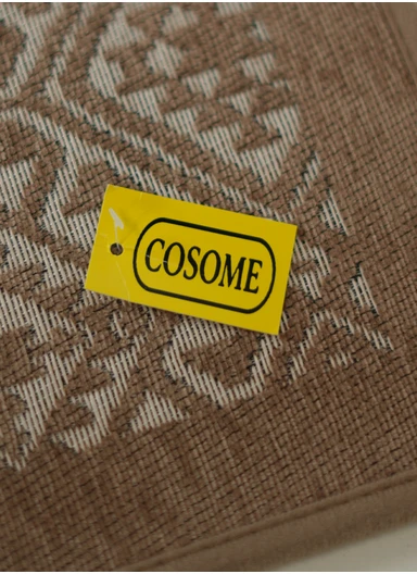 40×60cm Cloud-Soft Chenille Bath Mat,Ultra Absorbent, Stay-Put Non-Slip Rug - Beige