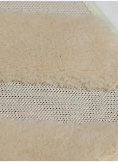 100x150cm Modern Geometric Carpet with Raised Pattern - Beige