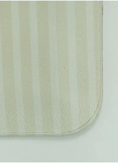 44x71cm Anti-Fatigue Kitchen Floor Mat with Modern Leaves Design – Light Green