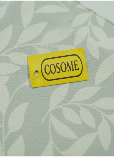 44x71cm Anti-Fatigue Kitchen Floor Mat with Modern Lines Design – Mint Green