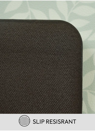 44x71cm Anti-Fatigue Kitchen Floor Mat with Modern Lines Design – Mint Green