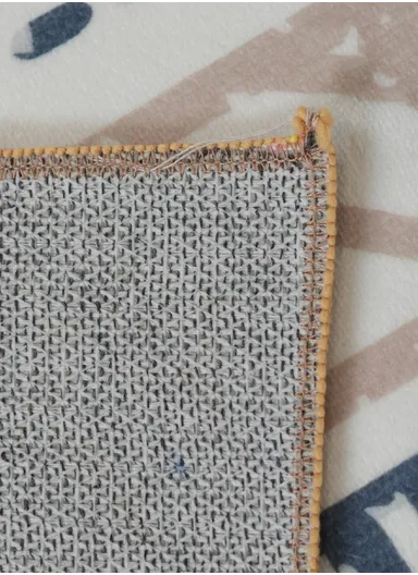 100x160cm Modern Geometric Pattern Carpet With Non-Slip TPR Backing JY-650 - Multicolor