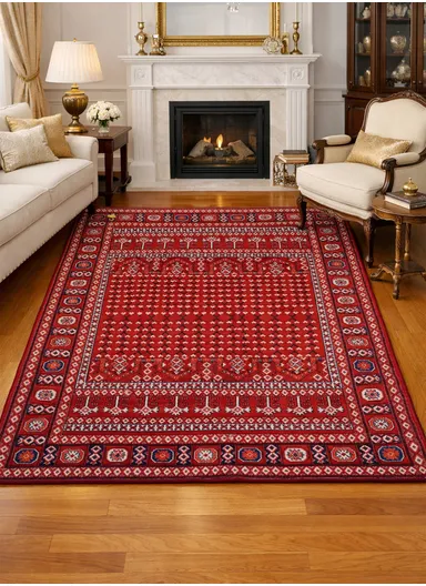 160×230cm Polypropylene Sleek Non-Slip Carpet Machine-Woven Floor Mat BS-756