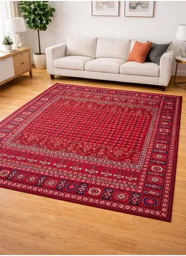 160×230cm Polypropylene Sleek Non-Slip Carpet Machine-Woven Floor Mat BS-756