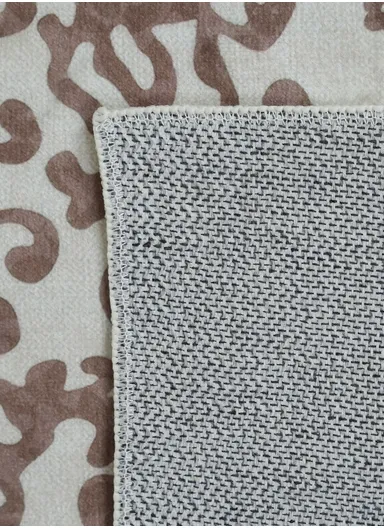 230x160cm Elegant Classic Medallion Carpet With Decorative Borders T-418 - Beige