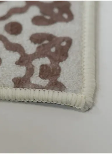 230x160cm Elegant Classic Medallion Carpet With Decorative Borders T-418 - Beige