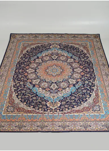 300x200cm Classic Medallion Carpet With Soft Surface &amp; Non-Slip Backing 