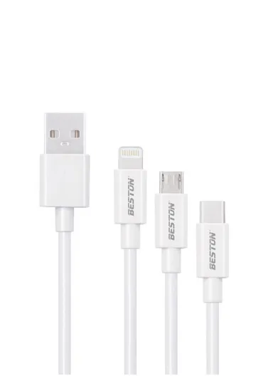 1m Lightning / Micro / Type-C Cable - W117K