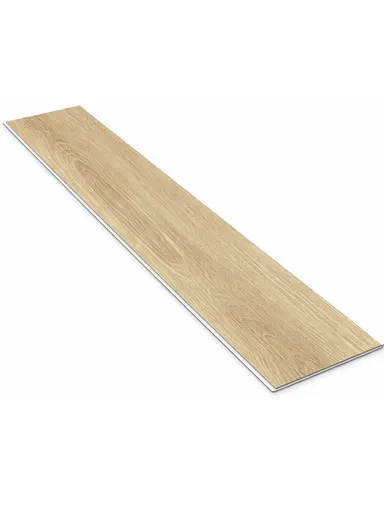 36 Pcs Self-Adhesive PVC Plank Flooring, 5m² Cover Area Waterproof Peel &amp; Stick Floor Tiles (L91.4 x W15.2 x T0.15)cm - Natural Oak