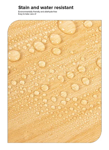 36 Pcs Self-Adhesive PVC Plank Flooring, 5m² Cover Area Waterproof Peel &amp; Stick Floor Tiles (L91.4 x W15.2 x T0.15)cm - Blonde Oak