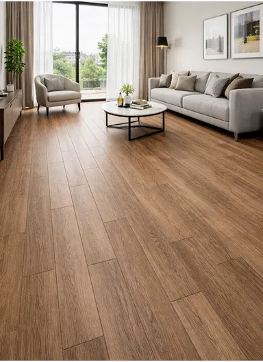 36 Pcs Self-Adhesive PVC Plank Flooring, 5m² Cover Area Waterproof Peel &amp; Stick Floor Tiles (L91.4 x W15.2 x T0.15)cm - Brown