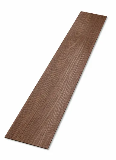 36 Pcs Self-Adhesive PVC Plank Flooring, 5m² Cover Area Waterproof Peel &amp; Stick Floor Tiles (L91.4 x W15.2 x T0.15)cm - Walnut