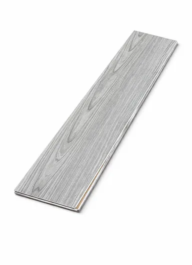 36 Pcs Self-Adhesive PVC Plank Flooring, 5m² Cover Area Waterproof Peel &amp; Stick Floor Tiles (L91.4 x W15.2 x T0.15)cm - Grey