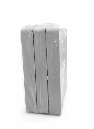 3-Tiers MultiPurpose Plastic Storage Rack With Wheels  (W50 × D14 × H65)cm 516-2250 - Grey