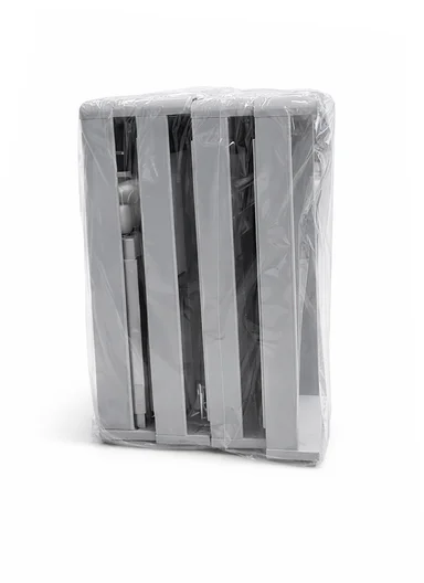 4-Tiers MultiPurpose Plastic Storage Rack With Wheels  (W50 × D14 × H90)cm 516-2251 - Grey