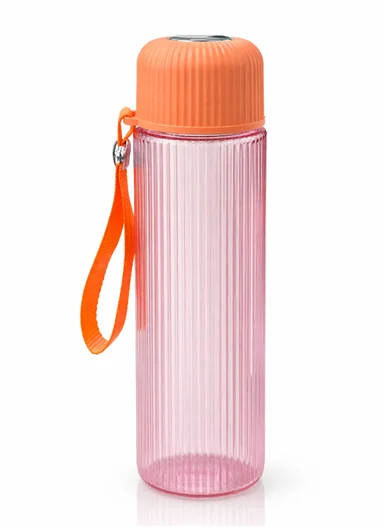 750ml Reusable Water Bottle Durable, Odour-Free &amp; Long-Lasting - Pink &amp; Orange