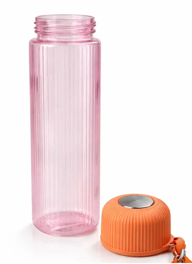 750ml Reusable Water Bottle Durable, Odour-Free &amp; Long-Lasting - Pink &amp; Orange