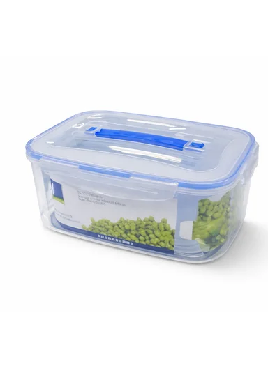 5-Pieces Clear Food Storage Container Set With Locking Lids &amp; Handle 14-8086