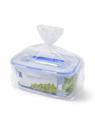 5-Pieces Clear Food Storage Container Set With Locking Lids &amp; Handle 14-8086