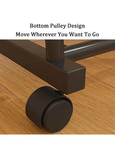 Full-Length Standing Mirror With Adjustable Angle (W45 x D45 x H160)cm 21-A-45 - Black