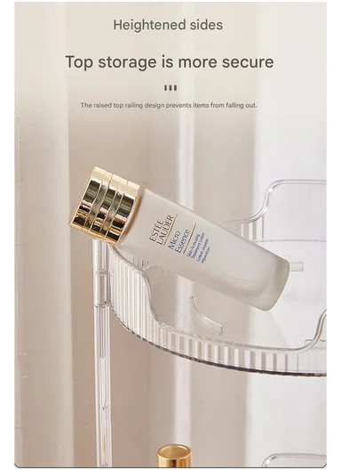 4-Tiers Rolling Storage Rack With Lockable Wheels (D25 x H78)cm 43-277