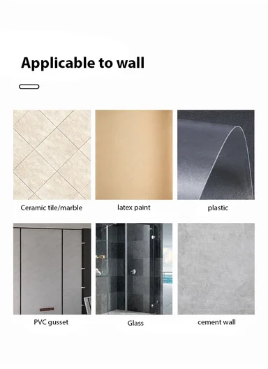 6-Piece 2.5Kg Max Load Stainless Steel Adhesive Square Hook Set 591-6004