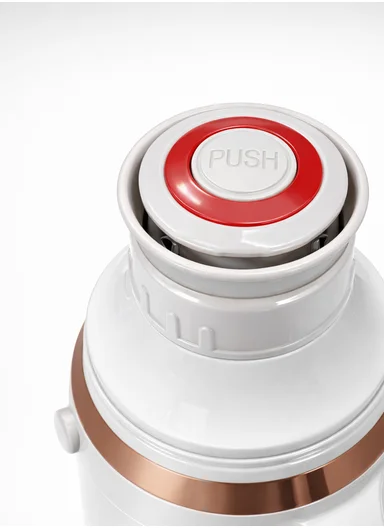 3.2L Large Capacity Vacuum Flask with Easy-Press Lid and Portable Handle (D16 x H43)cm - Bronze