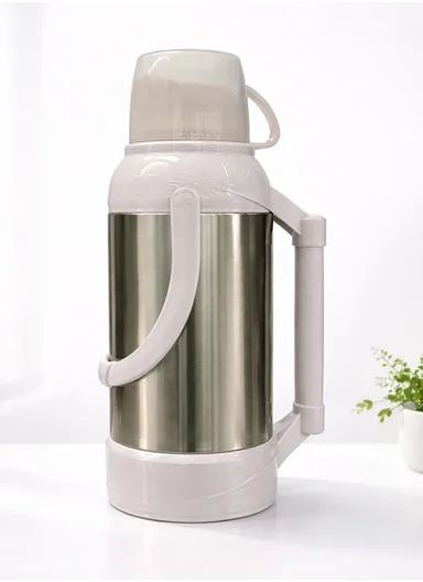 2.0L Stainless Steel Vacuum Flask with Built-In Drinking Cup Lid (D14 x H38)cm – Green