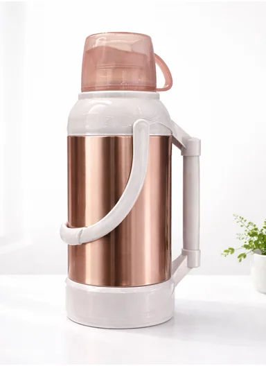 2.0L Stainless Steel Vacuum Flask with Built-In Drinking Cup Lid (D14 x H38)cm – Copper