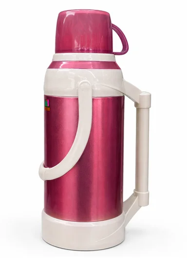 2.0L Stainless Steel Vacuum Flask with Built-In Drinking Cup Lid (D14 x H40)cm – Fuschia
