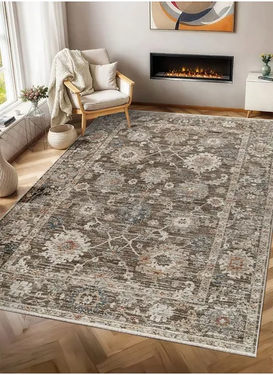 80x300cm Machine-Made Silk-Blend Accents Carpet lavinia LA009