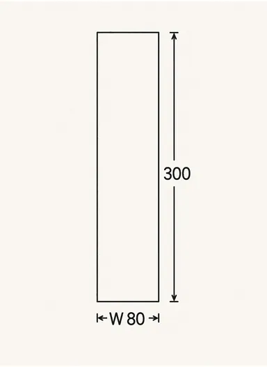 80x300cm Machine-Made Silk-Blend Accents Carpet lavinia LA009