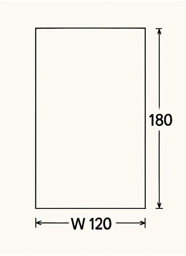 120x180cm Geometric Design Brown Fluff Dust-Resistant Woven Rug Doku DH002