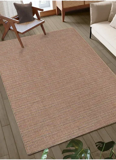 120x180cm Multicolor Accents Machine-Woven Jute-Look Rug Durable &amp; Decorative DH005