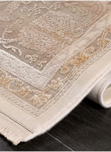 200x290cm Beige Long-Lasting Soft Textured Carpet Gallery 1163