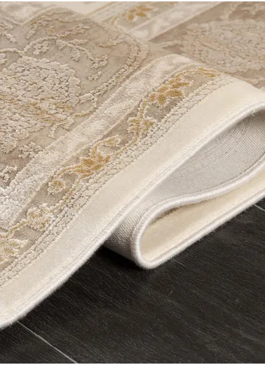 240x340cm Beige Long-Lasting Soft Textured Carpet Gallery 1163