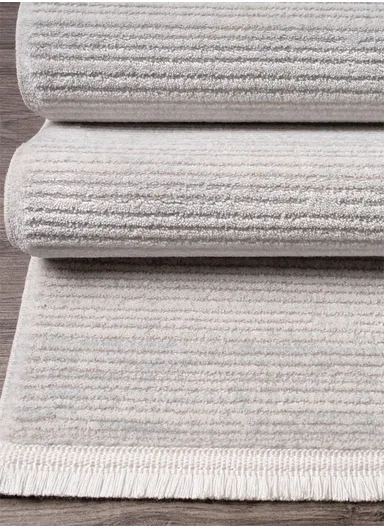 100x300cm Beige Machine-Woven Soft Textured Kitchen Carpet Nar A0239