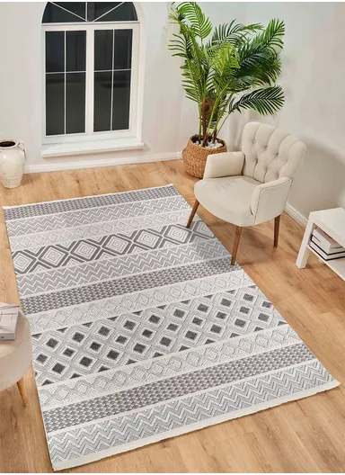 100x300cm Ethnic Multicolored Soft Textured Carpet, Machine-Made Living Room Rug Size BY052