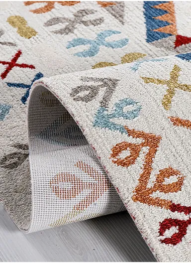 100x300cm Contemporary Multicolored Geometric Dust-Proof Carpet Colorium CO001