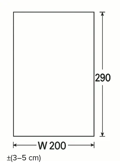 200x290cm Contemporary Multicolored Geometric Dust-Proof Carpet Colorium CO001