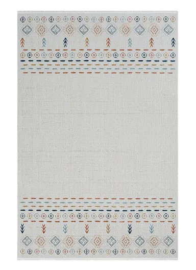 80x300cm Contemporary Dust-Proof Synthetic Fibers Carpet with Color Accents HL001