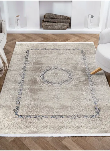 100x200cm Durable Polypropylene-Polyester Weave with Silk-Like Viscose Finish Nazende NZ002