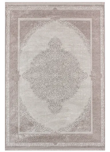 160x230cm Elegant Patterned Area Rug Machine-Woven, Soft Polypropylene Yarn, Vintage-Inspired Design Nar A0196